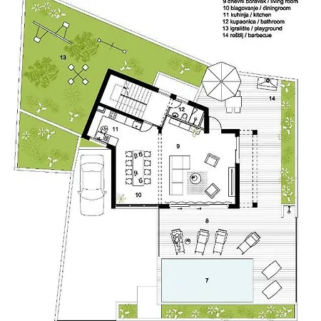 New Mountainside W Pool + Stunning Sea View * Макарська