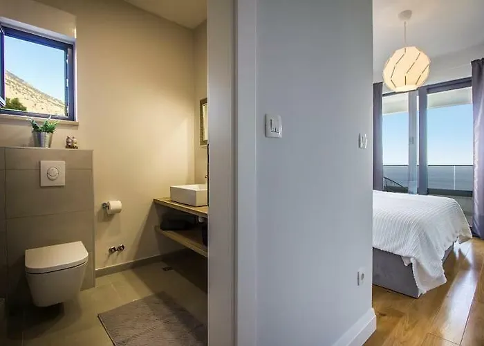 Βίλα New Mountainside W Pool + Stunning Sea View Μακάρσκα